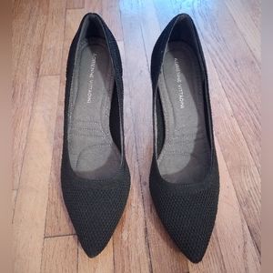 Adrienne Vittadini Pointed Knit Pumps